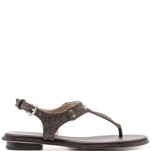 Michael Michael Kors  monogram-print thong sandals