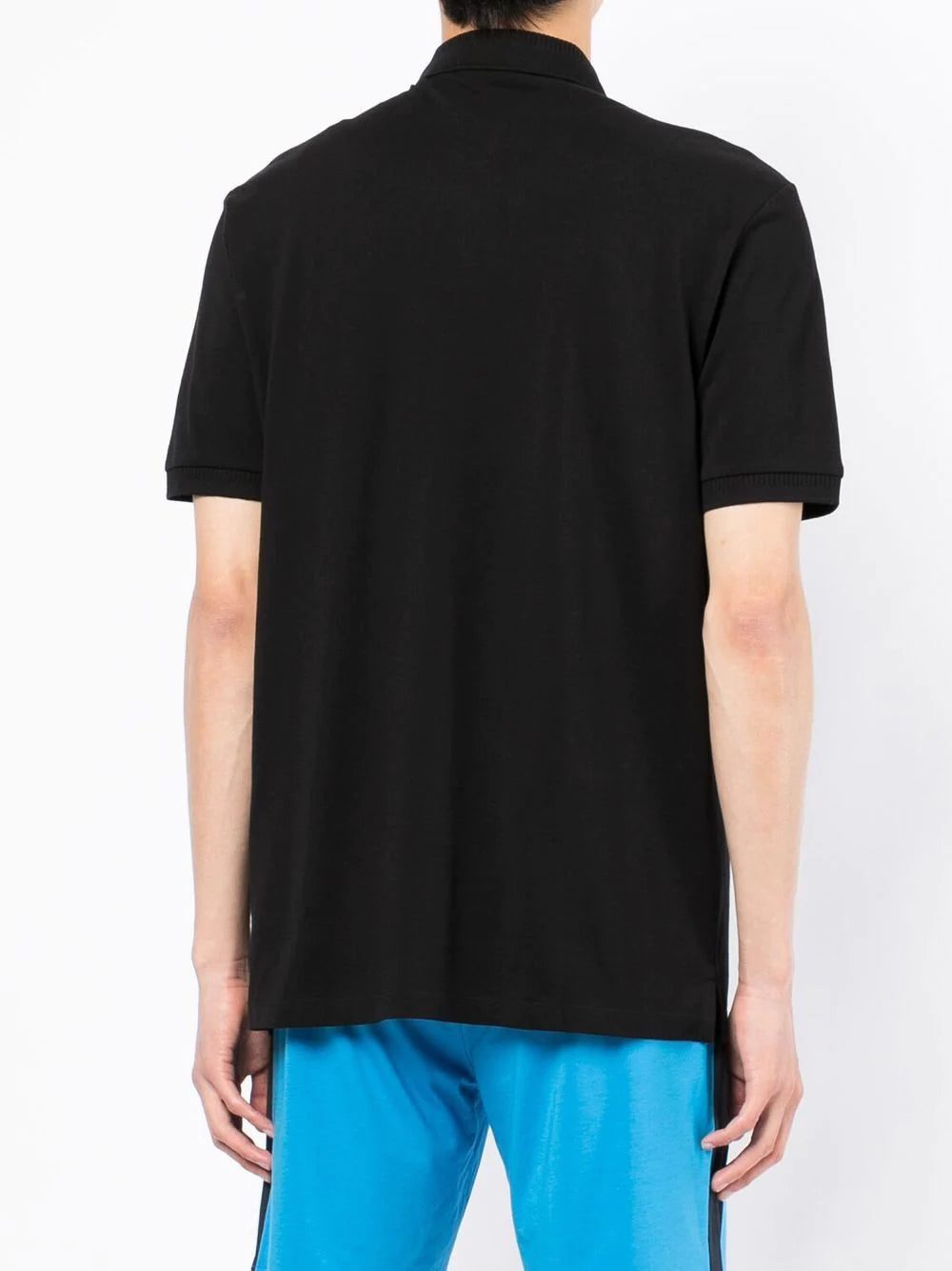 Hugo Dereso222 logo-patch polo shirt - Image 4