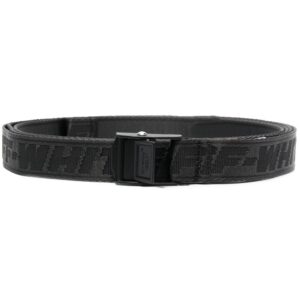 Off-white logo-embellished Industrial belt