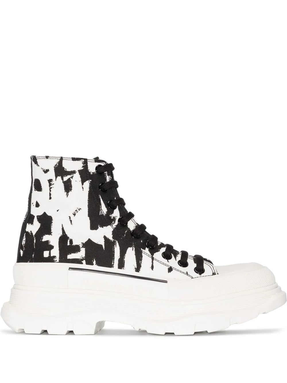 Alexander McQueen Treadslick graffiti-print sneakers