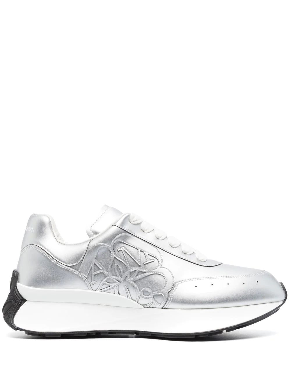Alexander McQueen Sprint Runner metallic-effect sneakers