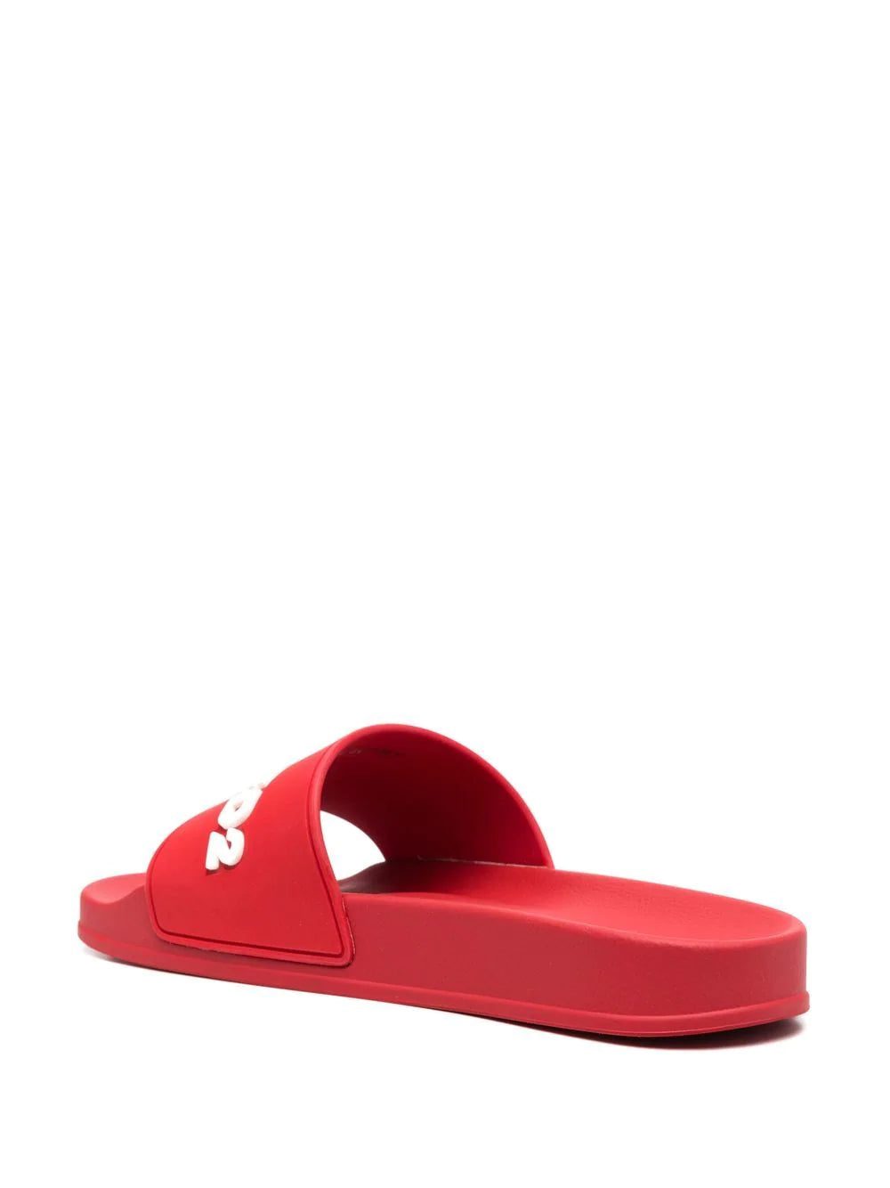 Dsquared2 appliqué-logo slides - Image 3