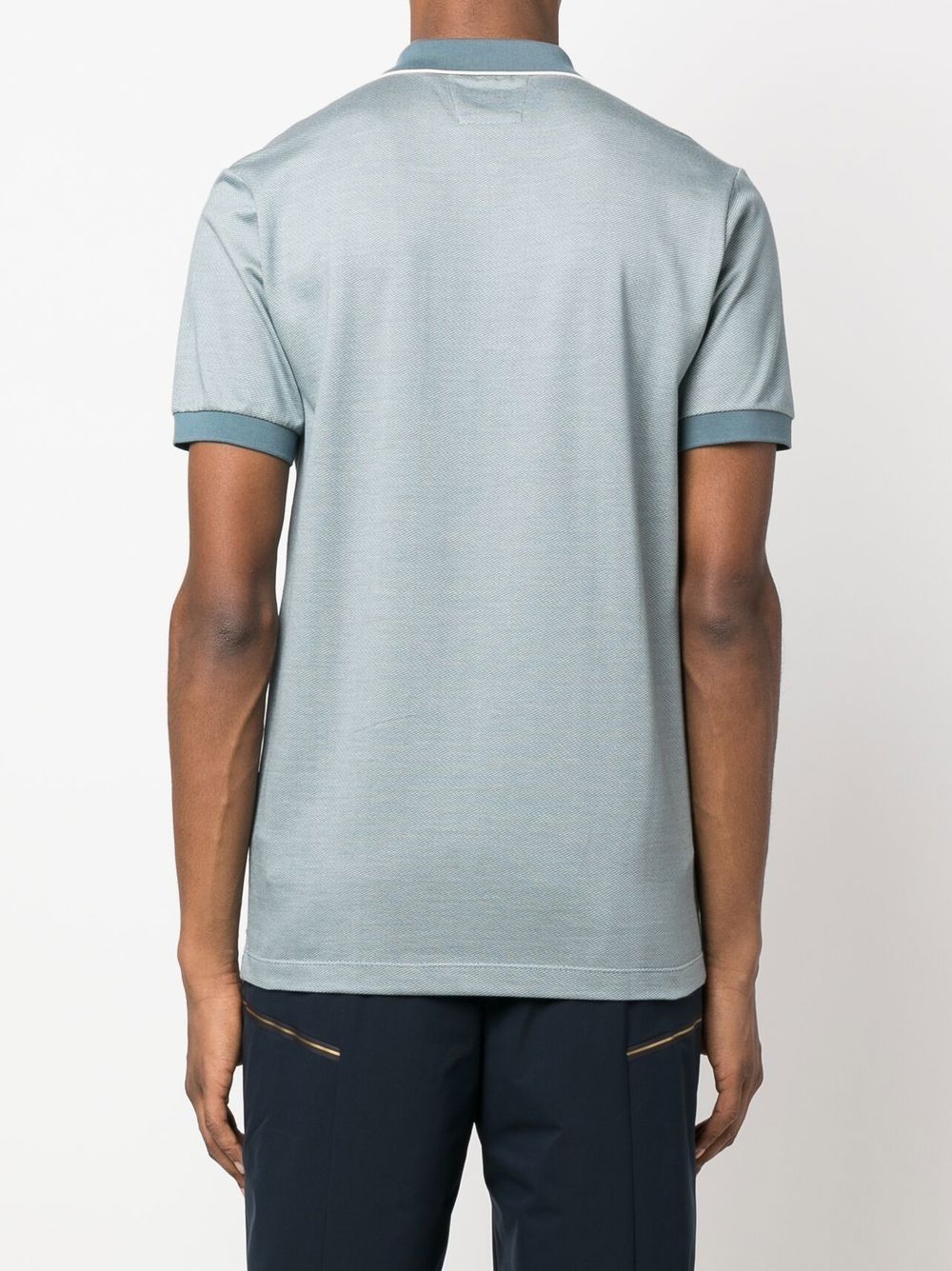 BOSS zipped short-sleeve polo shirt - Image 4