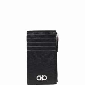 Ferragamo logo zipped wallet