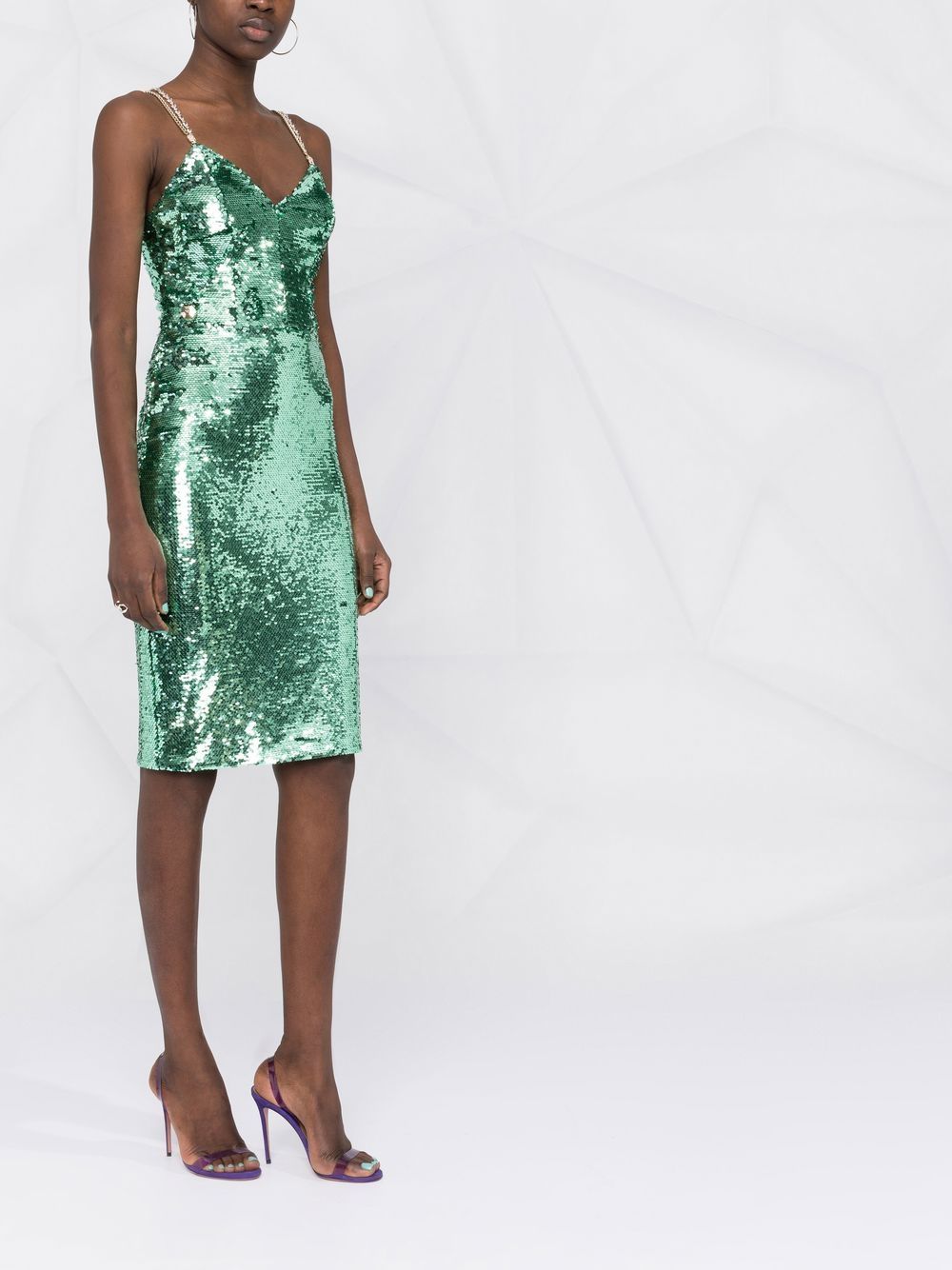Philipp Plein sequin embellished midi dress - Image 2
