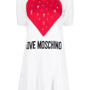 Love Moschino logo-print T-shirt dress