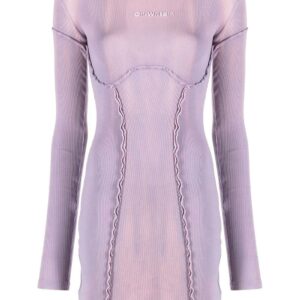 Off-White seam-detailed dress