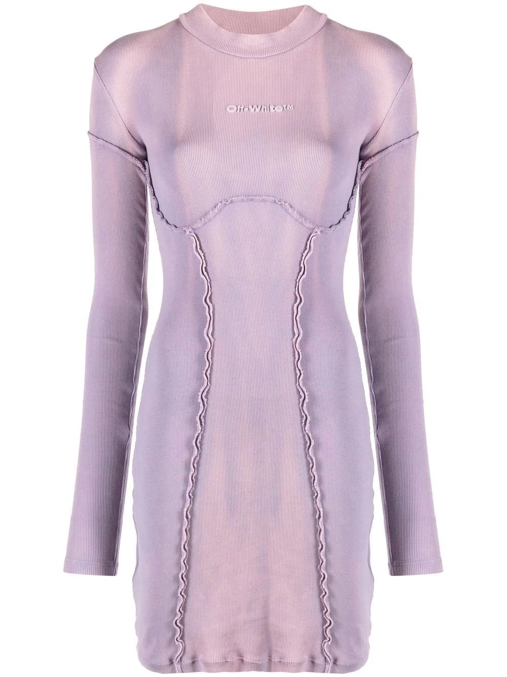 Off-White seam-detailed dress