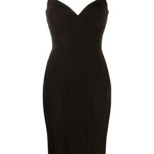 Philipp Plein Cut midi dress
