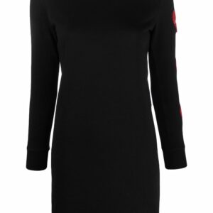 Love Moschino heart-detail sweater dress