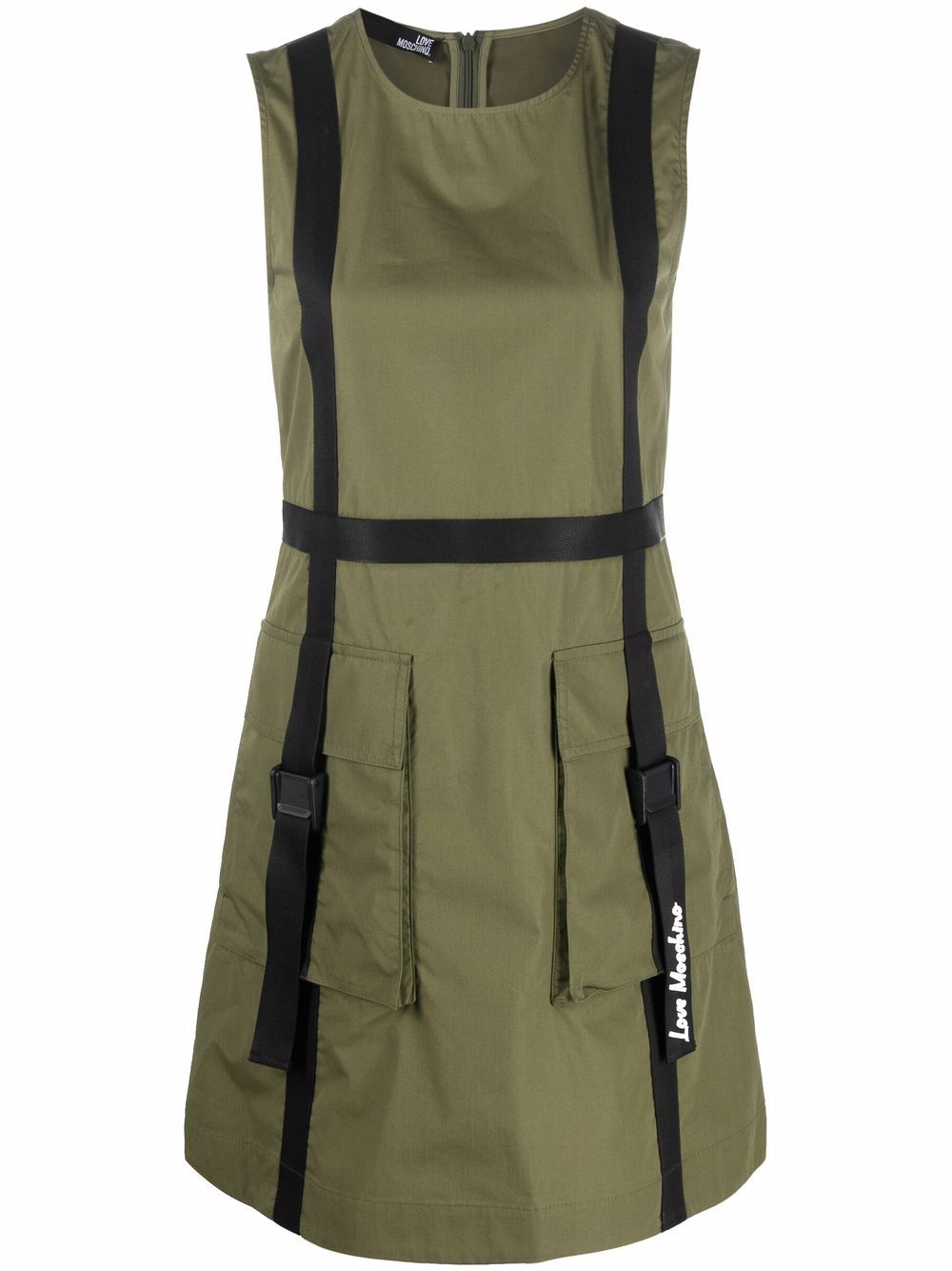 Love Moschino pocket-detail mini dress