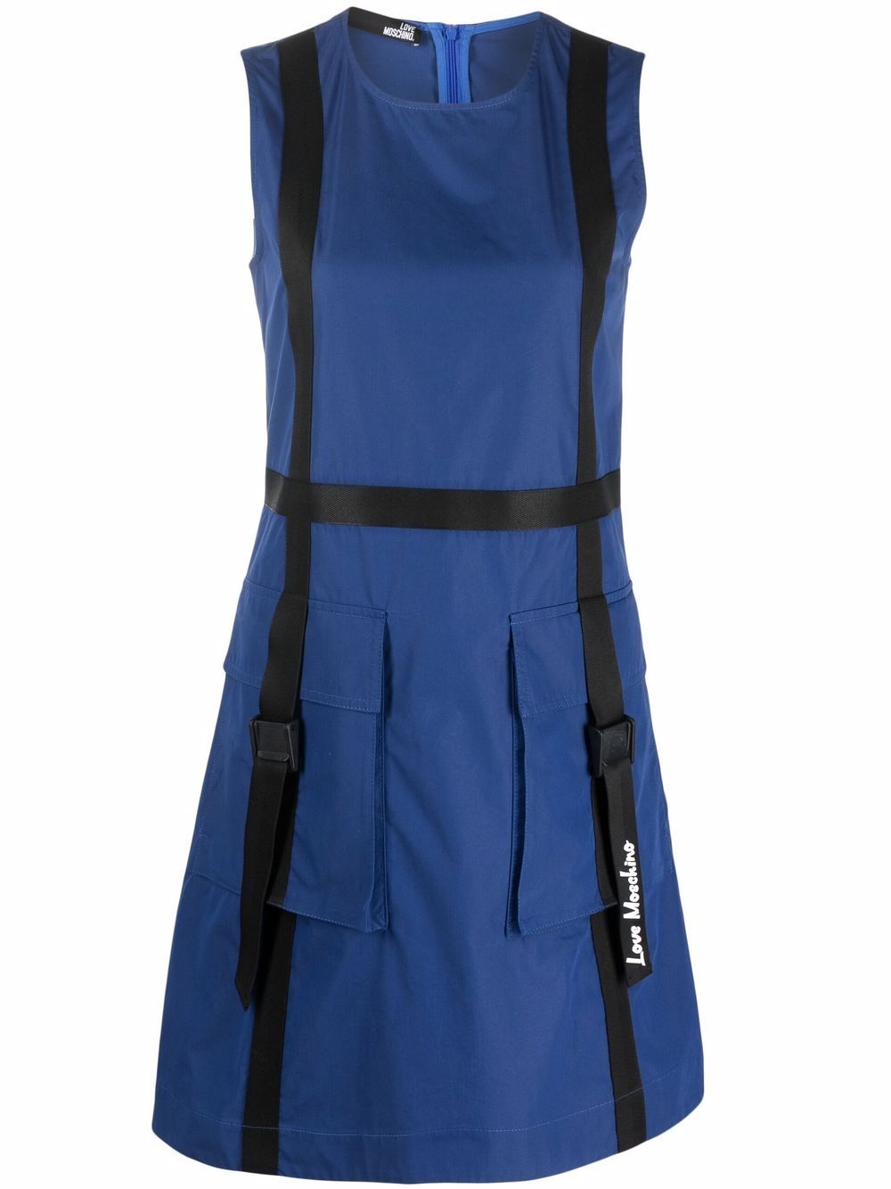 Love Moschino pocket-detail mini dress