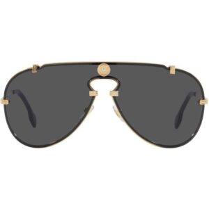Versace Eyewear curved pilot-frame sunglasses