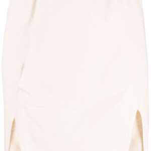 Rick Owens front-slit mini skirt