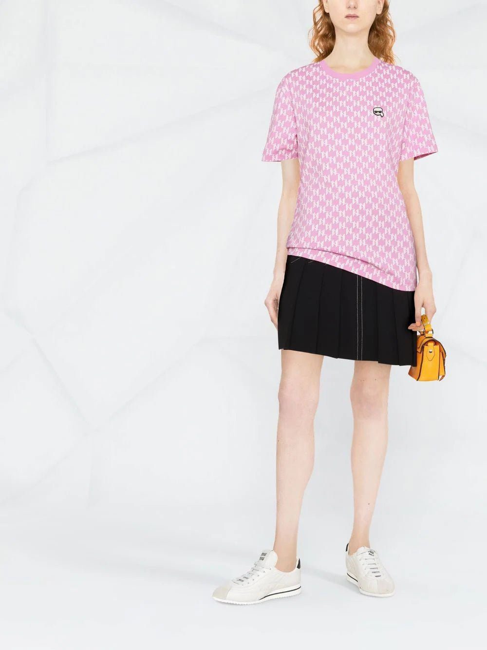 Karl Lagerfeld Ikonik logo-print T-shirt - Image 2