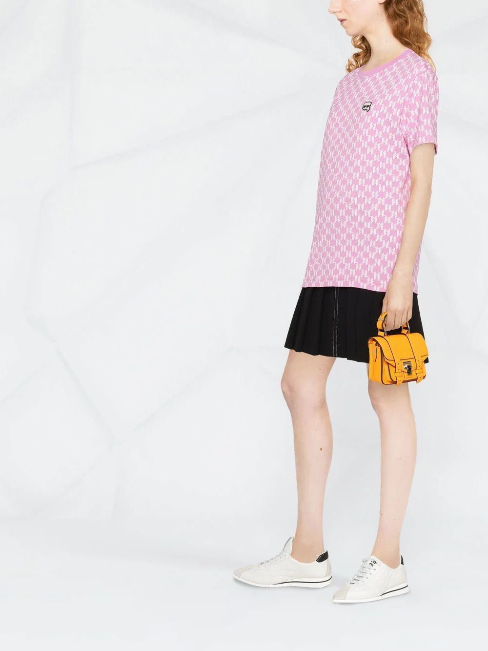 Karl Lagerfeld Ikonik logo-print T-shirt - Image 4