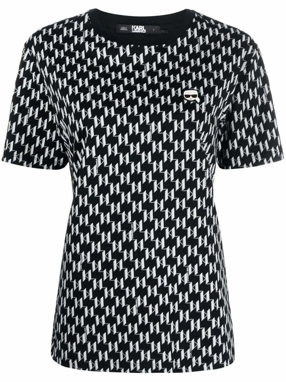 Karl Lagerfeld logo-print Ikonik T-shirt