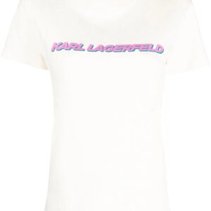 Karl Lagerfeld  Future Logo-print T-shirt