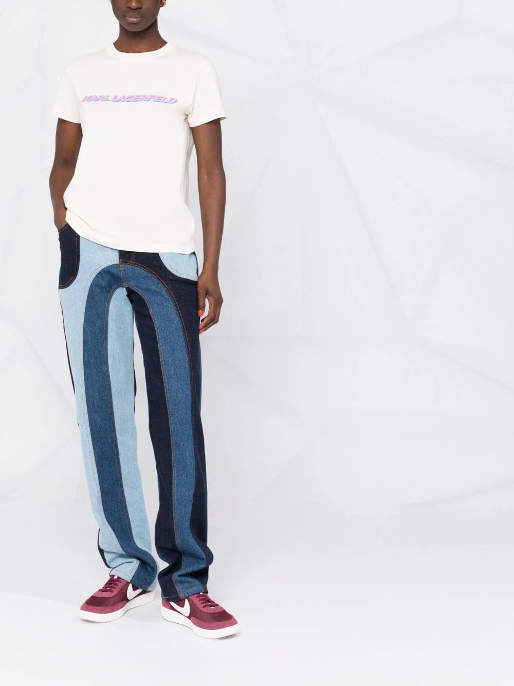 Karl Lagerfeld Future Logo-print T-shirt - Image 2