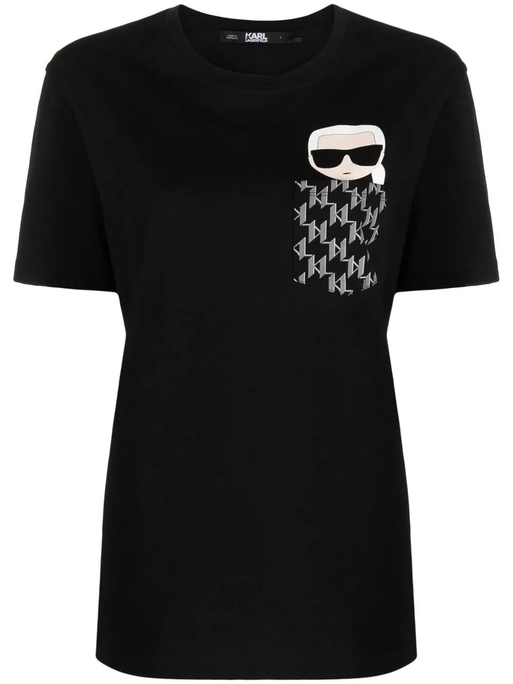 Karl Lagerfeld Ikonik monogram T-shirt