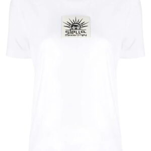 Stella McCartney  logo-patch cotton T-shirt