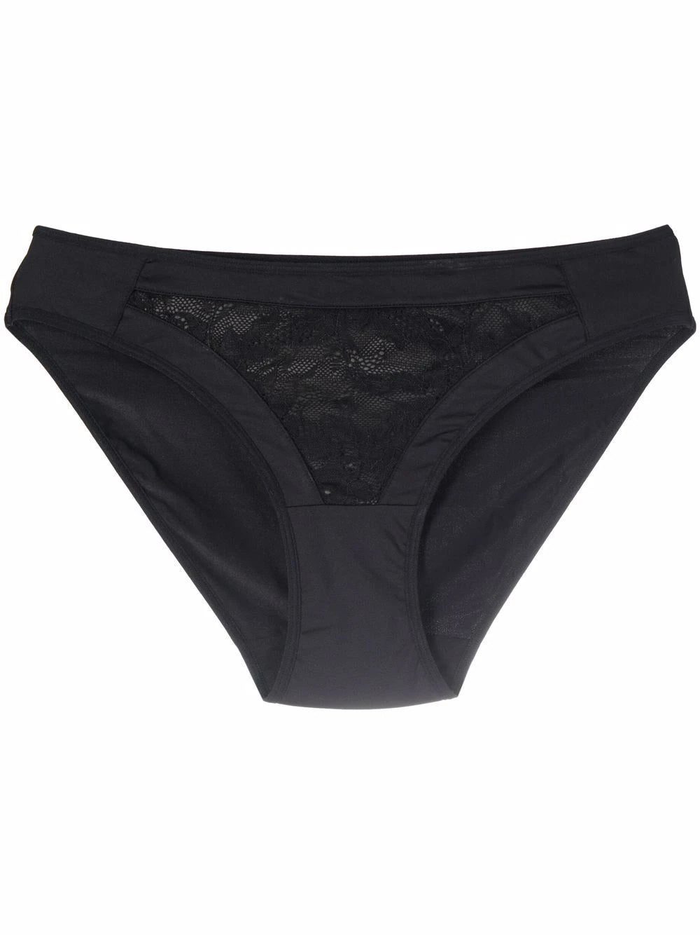 Marlies Dekkers lace-pattern panelled briefs