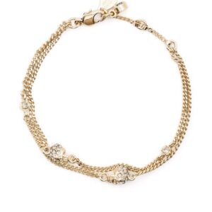 Alexander McQueen  skull charm chain bracelet