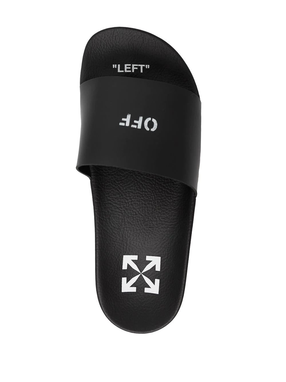 Off-White Arrows logo-print slides - Image 4