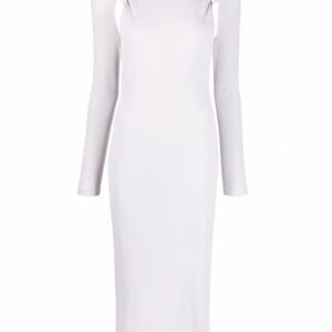 Jacquemus  La robe Nodi knotted cut-out dress.