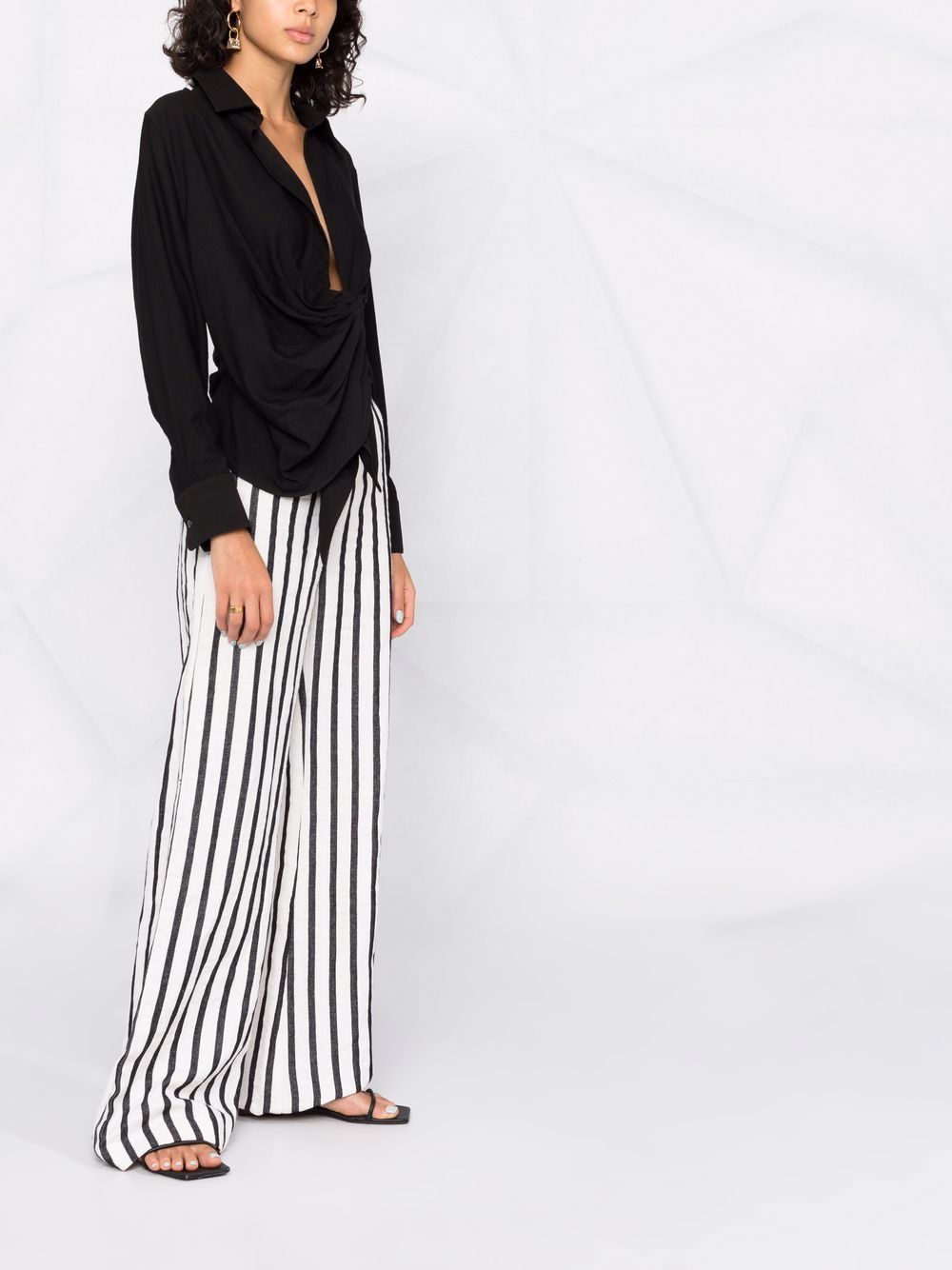 Jacquemus La Chemise Bahia draped shirt - Image 4