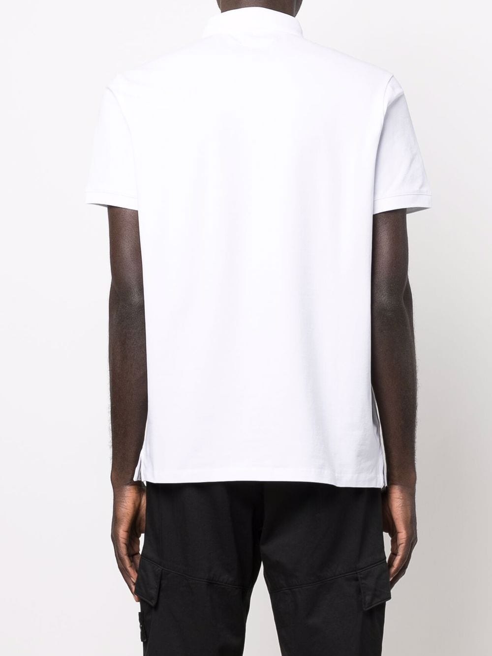 Karl Lagerfeld logo-patch polo shirt - Image 4