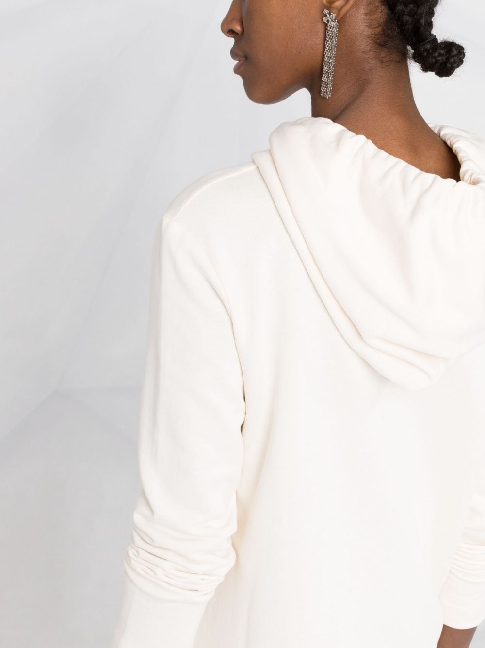 Love Moschino heart-motif hooded dress - Image 5