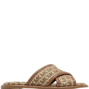 Michael Kors  Gideon monogram slides