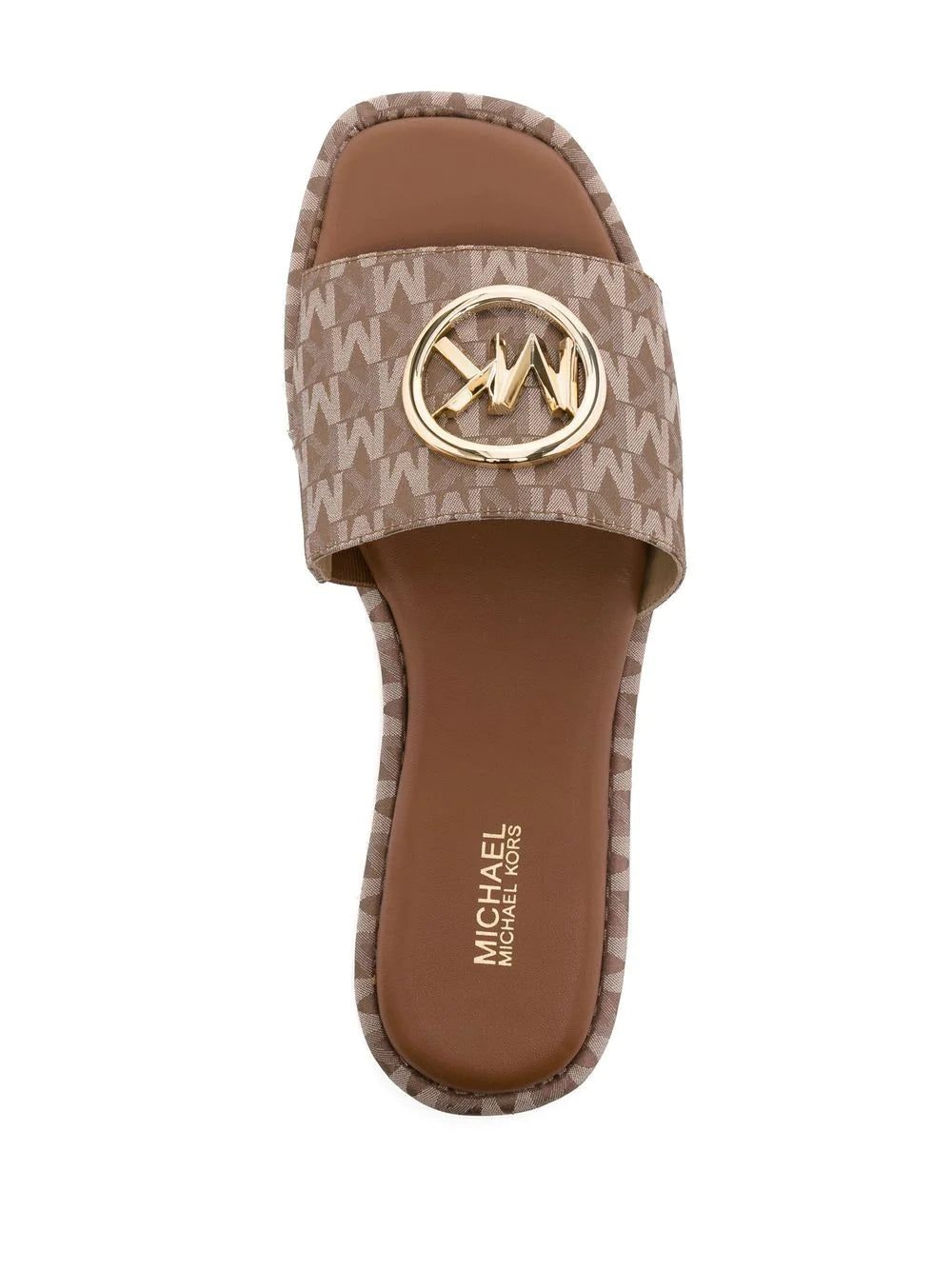 Michael Kors Hayworth leather sliders - Image 4