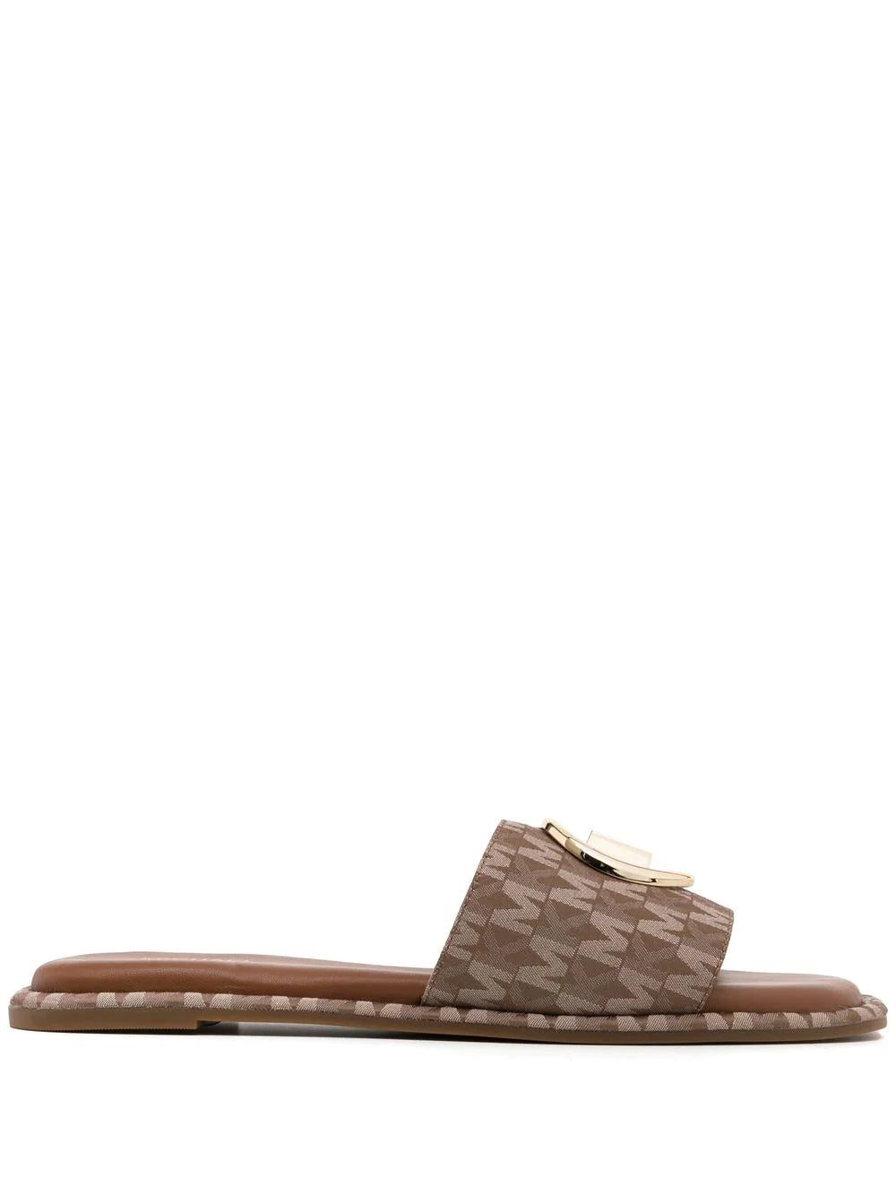 Michael Kors Hayworth leather sliders