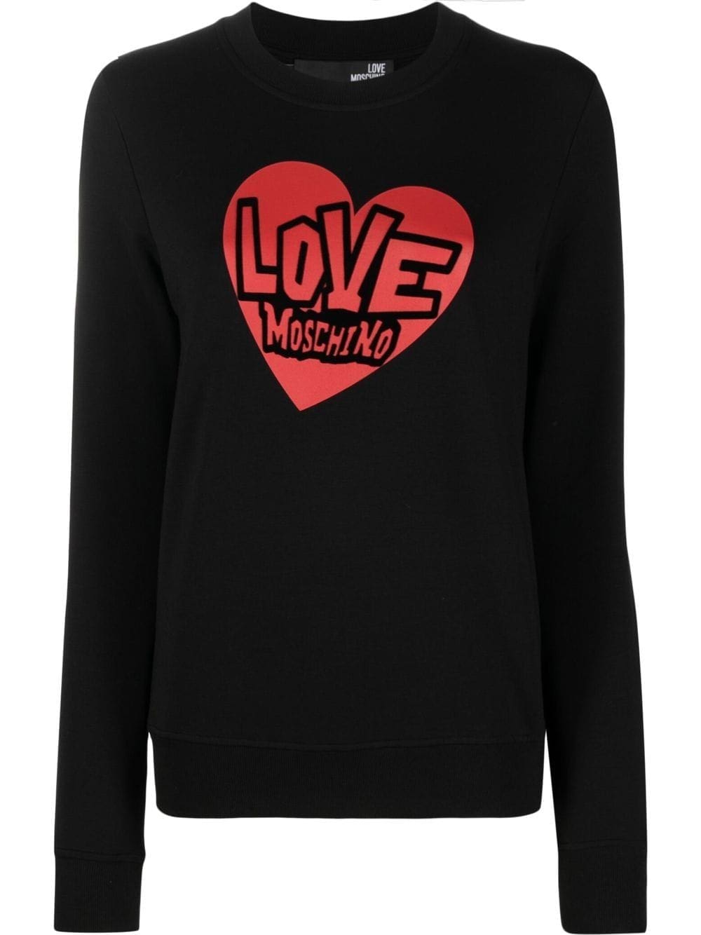 Love Moschino logo-print sweatshirt