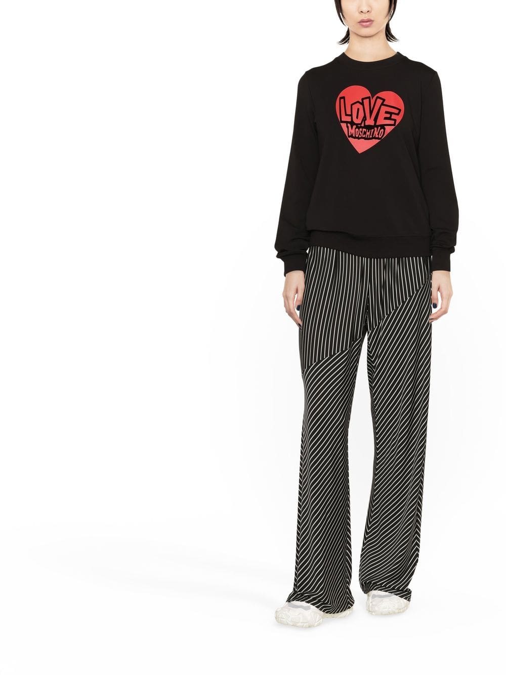 Love Moschino logo-print sweatshirt - Image 2