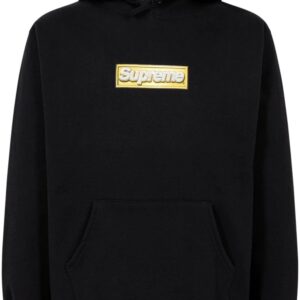 Supreme  Bling Box logo hoodie