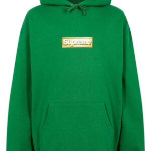 Supreme  Bling Box Logo drawstring hoodie