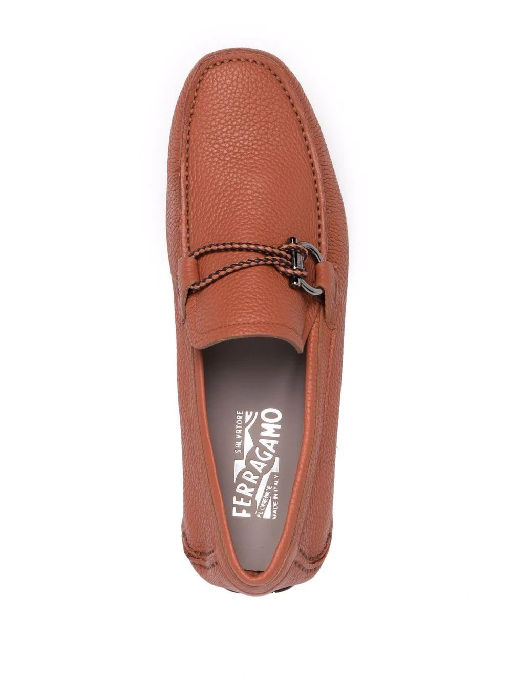 Ferragamo Gancini-detail loafers - Image 4