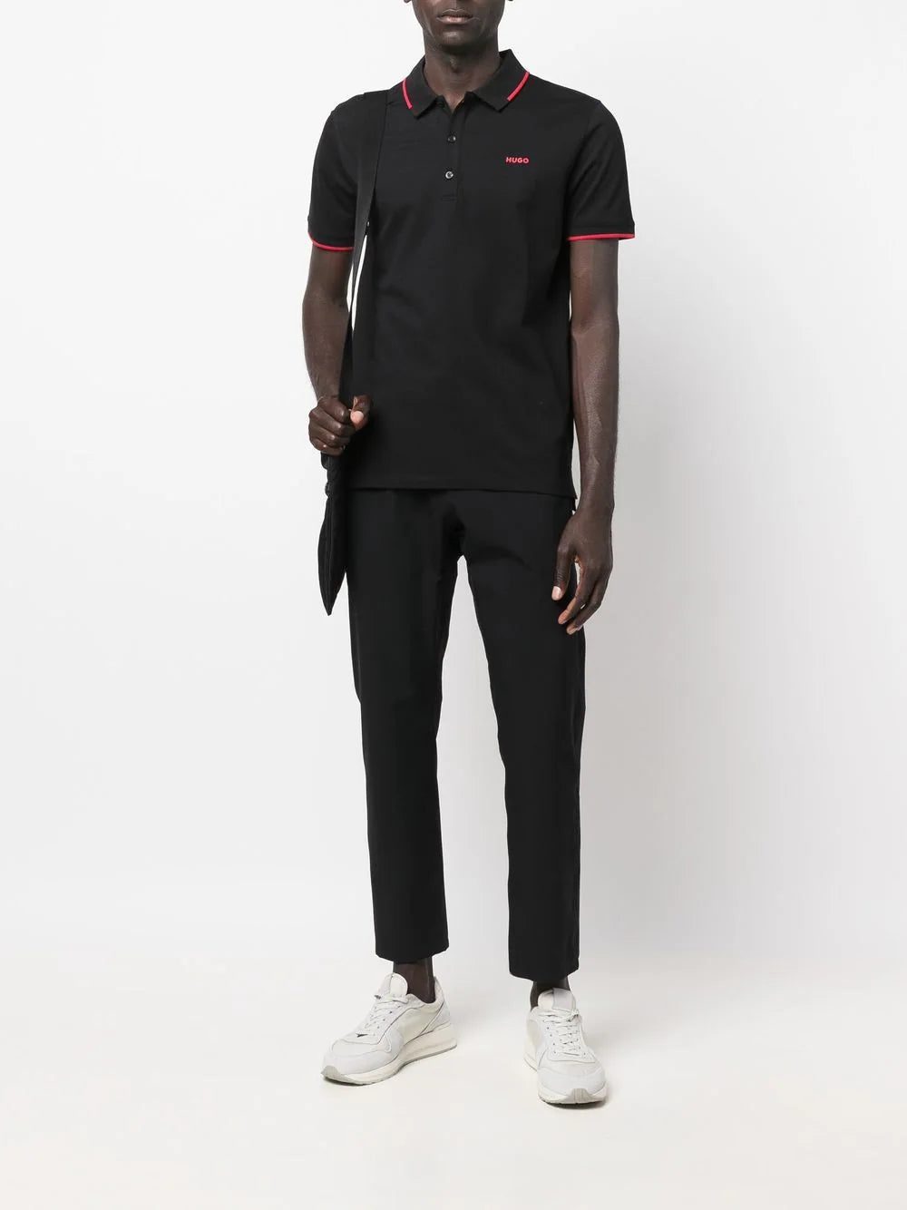 HUGO logo-print polo shirt - Image 2