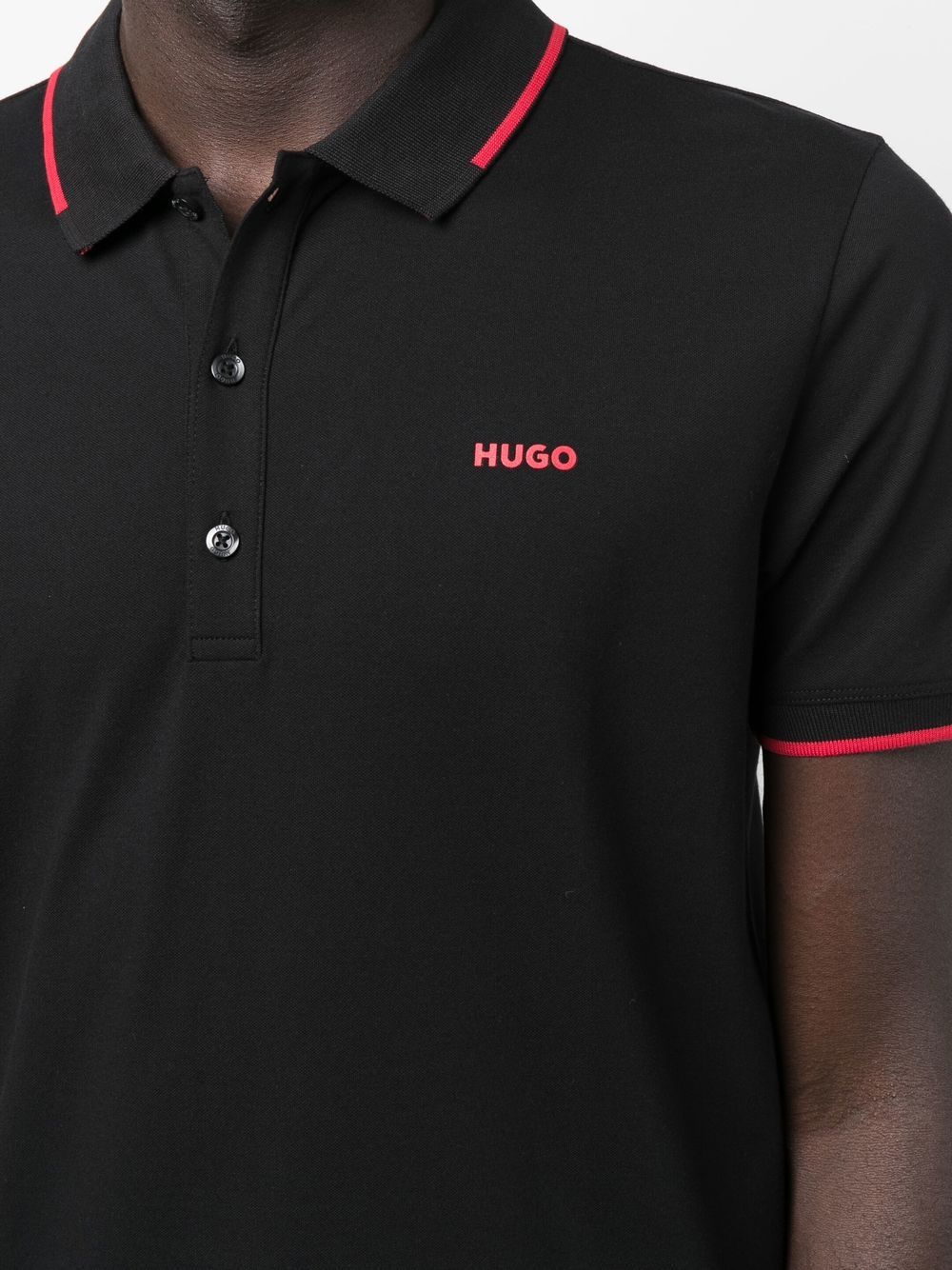 HUGO logo-print polo shirt - Image 5