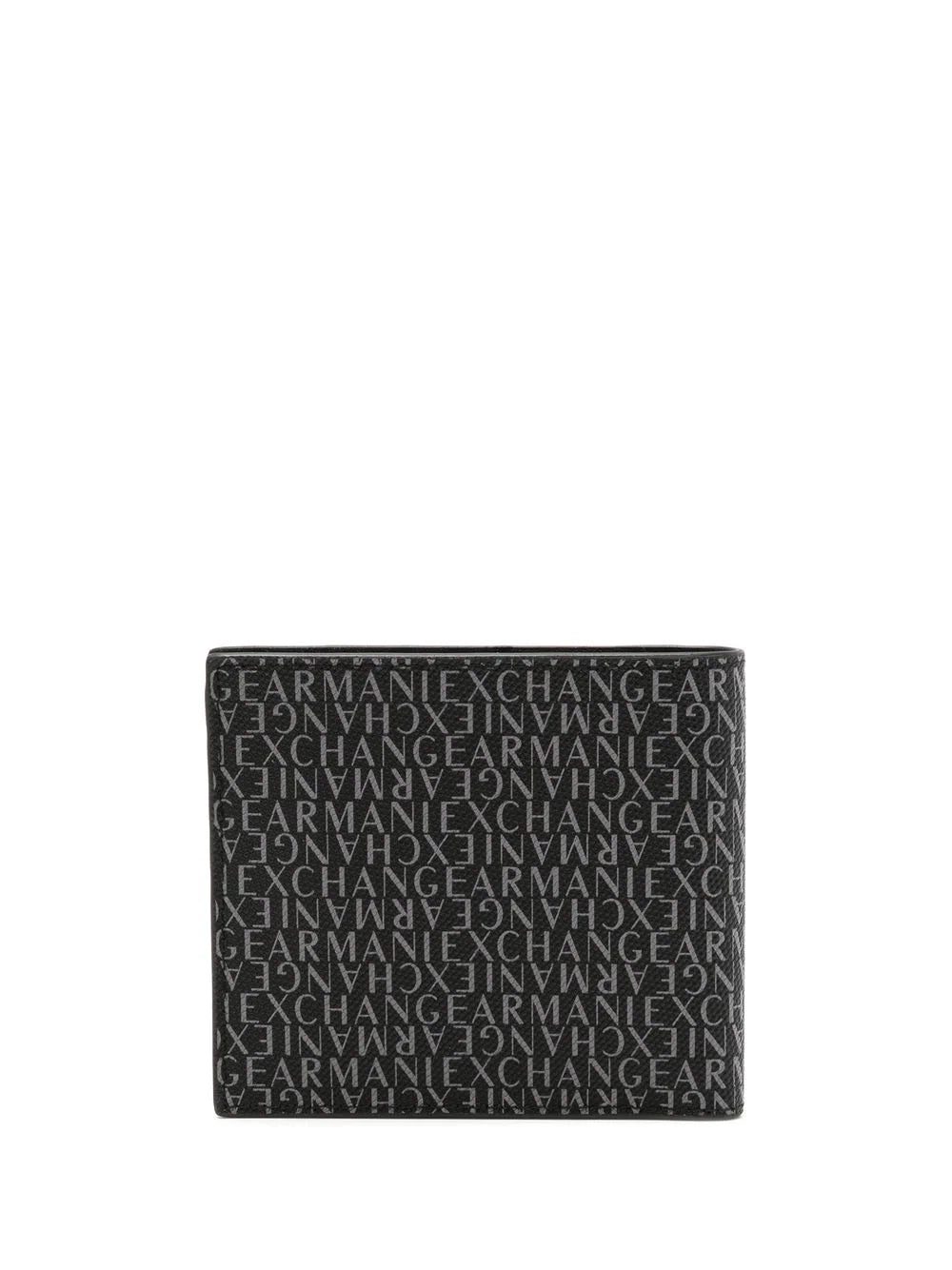 Armani Exchange logo-print bi-fold wallet - Image 2