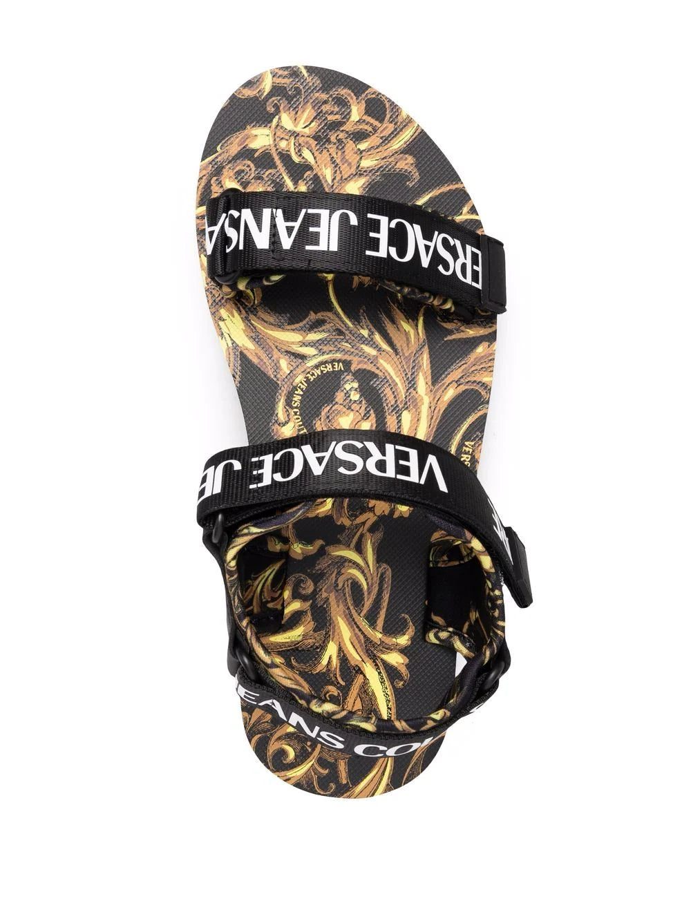Versace Jeans Couture baroque logo printed sandals - Image 4