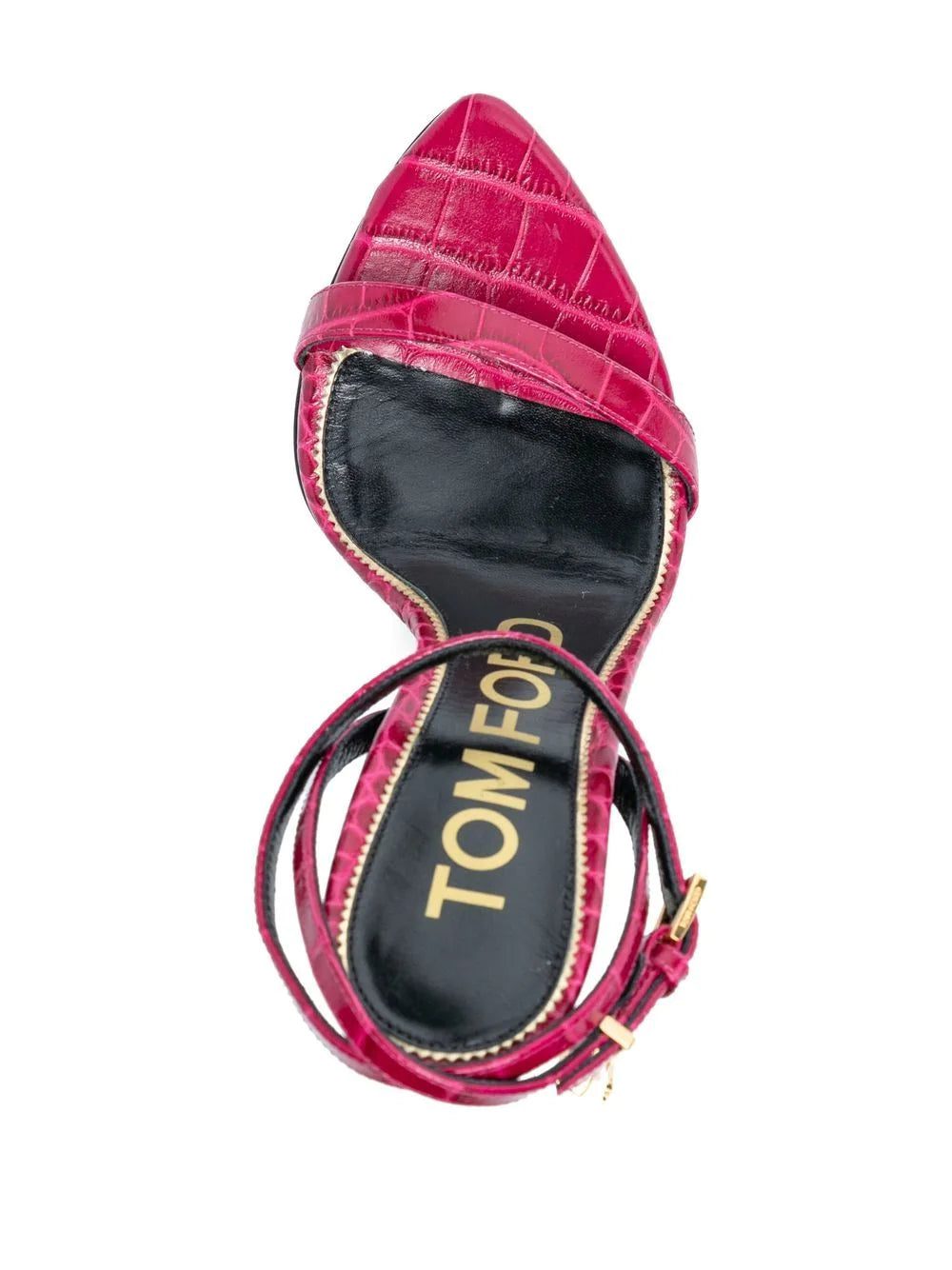 TOM FORD padlock-detail 115mm sandals - Image 4