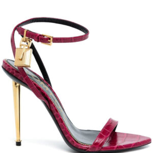 TOM FORD  padlock-detail 115mm sandals