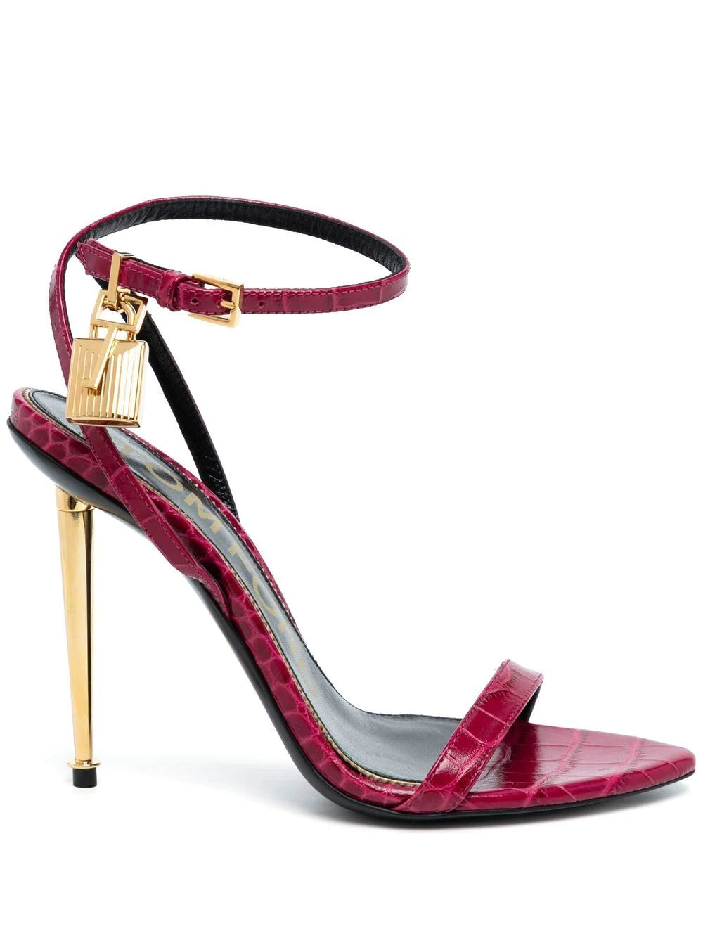 TOM FORD padlock-detail 115mm sandals