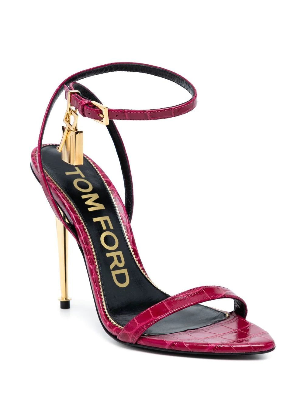 TOM FORD padlock-detail 115mm sandals - Image 2