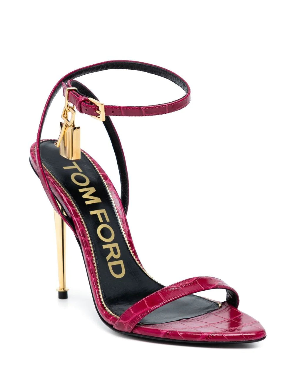 TOM FORD padlock-detail 115mm sandals - Image 2