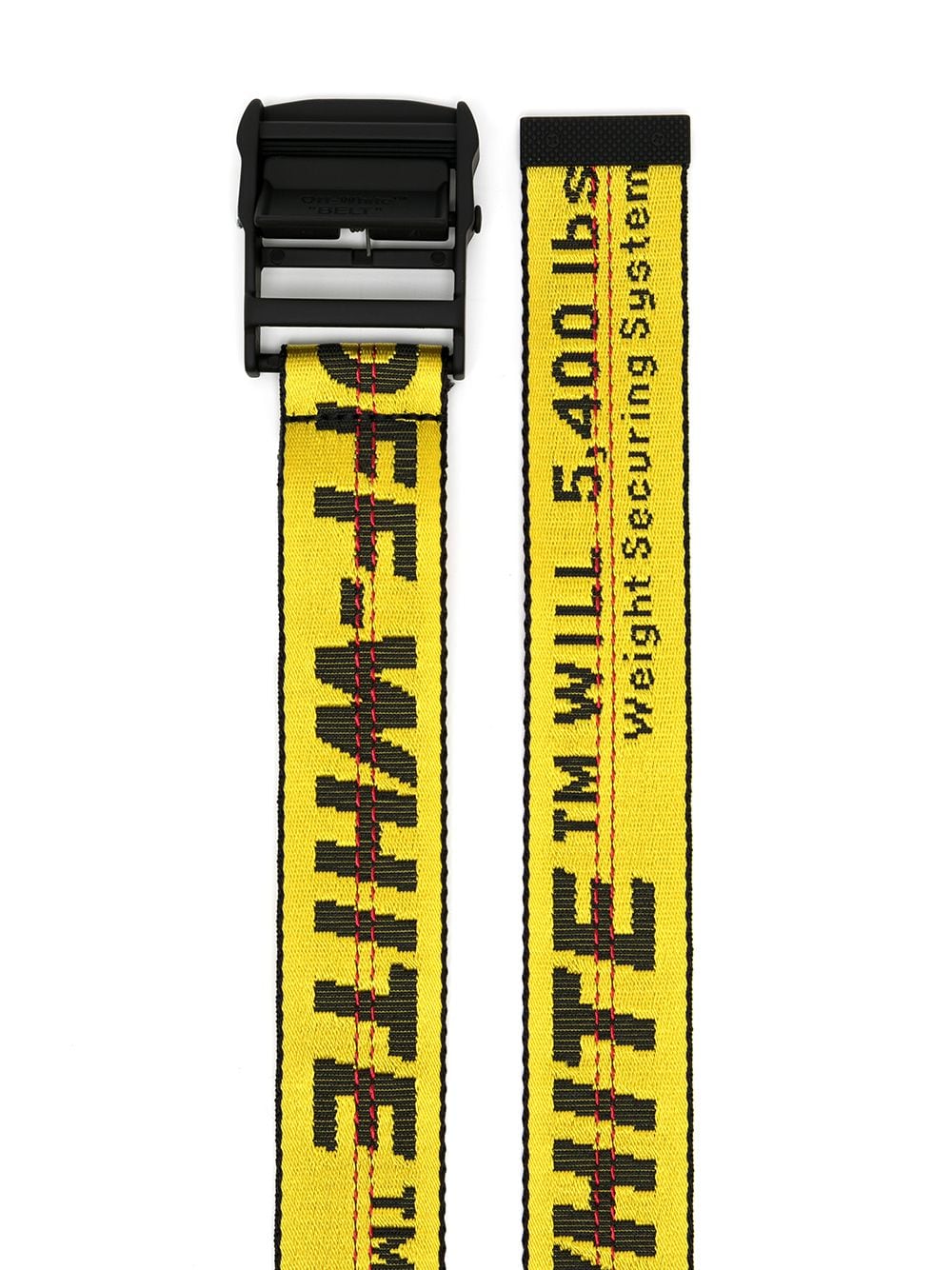 Off-white jacquard logo Industrial belt - Image 2